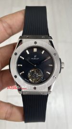 Hublot Classic Fusion Tourbillon Siyah Kadran 42mm Silver Replika Saat