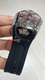 Hublot LaFerrari MP-05 Tourbillon Black Sapphire 46mm Siyah Şeffaf Replika Saat