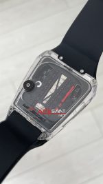 Hublot LaFerrari MP-05 Tourbillon Black Sapphire 46mm Siyah Şeffaf Replika Saat
