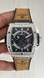 Hublot Spirit Of Big Bang Senna Champion Kahverengi 45mm Silver Replika Saat