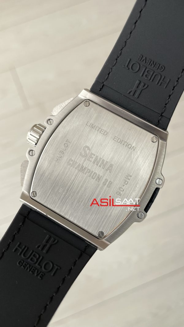 Hublot Spirit Of Big Bang Senna Champion Kahverengi 45mm Silver Replika Saat