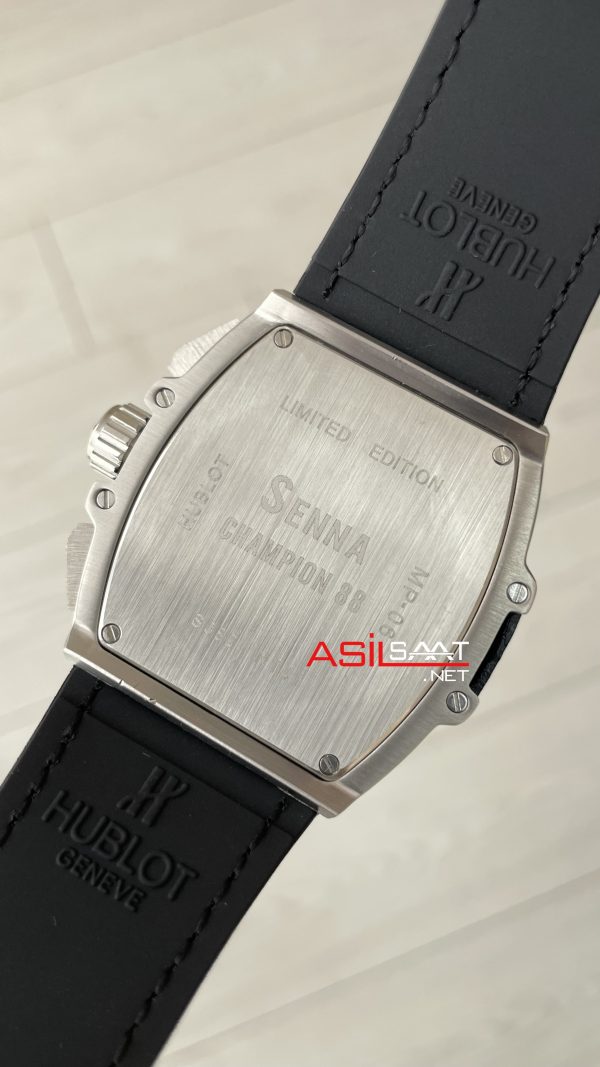 Hublot Spirit Of Big Bang Senna Champion Siyah 45mm Silver Replika Saat Hublot Spirit Of Big Bang Senna Champion Siyah 45mm Silver Replika Saat