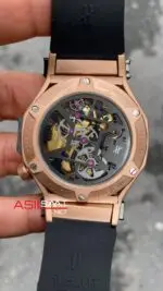 Hublot Techframe Ferrari Tourbillon 43 mm Replika Saat HBFT002