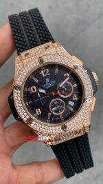 Hublot Tuiga 1909 Big Bang 41 mm Diamond Rose Replika Saat HBT010