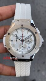 Hublot Tuiga 1909 Big Bang Beyaz Kadran Gümüş Kasa HBT006