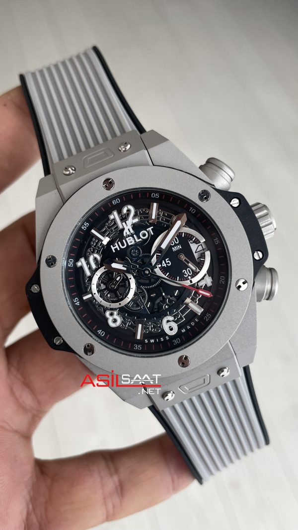 Hublot Unico Big Bang 44mm Grey Replika Saat