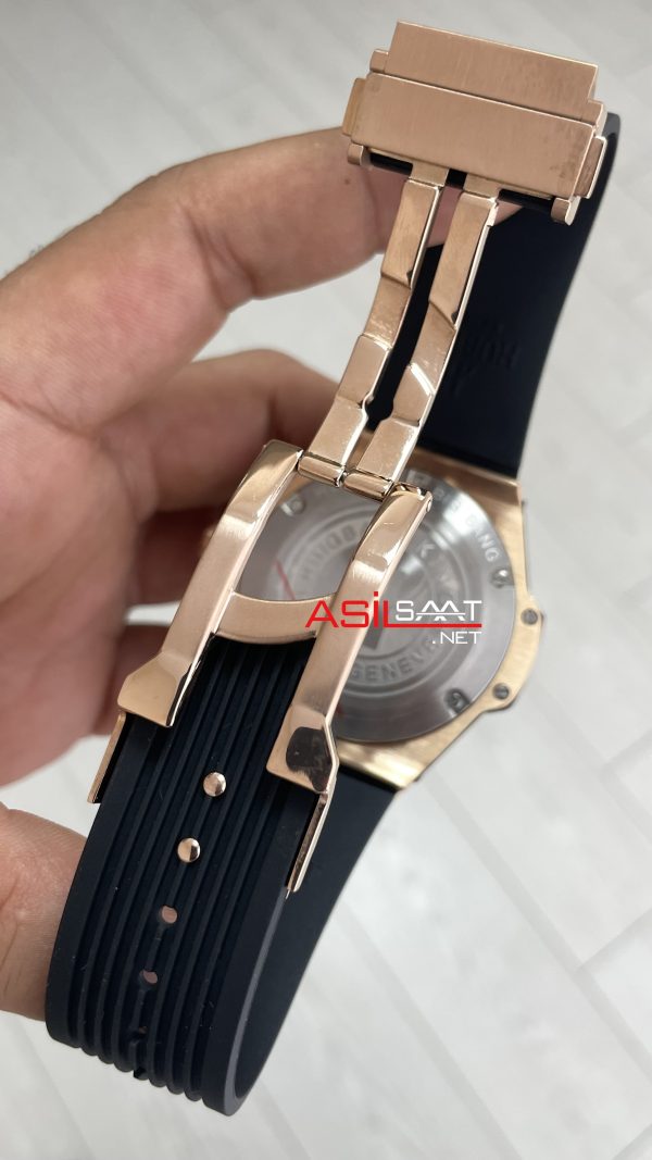 Hublot Unico Diamond Big Bang King 44mm Rose Replika Saat