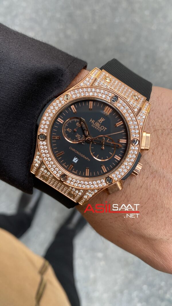 Hublot Vendome Classic Fushion Diamond Rose HBV008