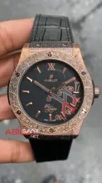 Hublot Vendome Classic Fushion İşlemeli Rose Kasa HBV026