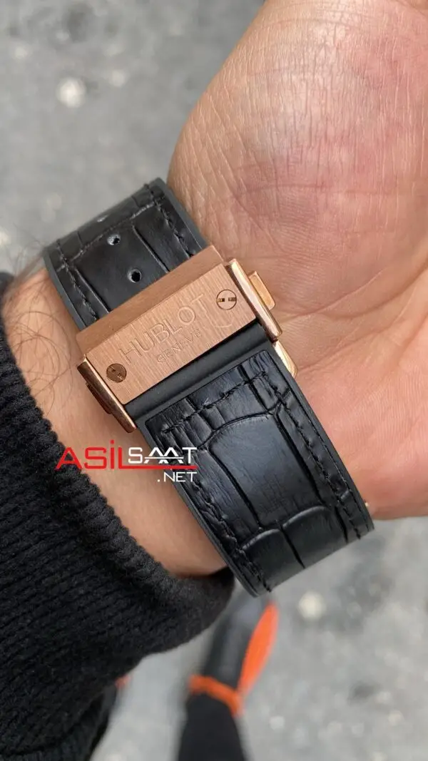 Hublot Vendome Classic Fushion İşlemeli Rose Kasa HBV026