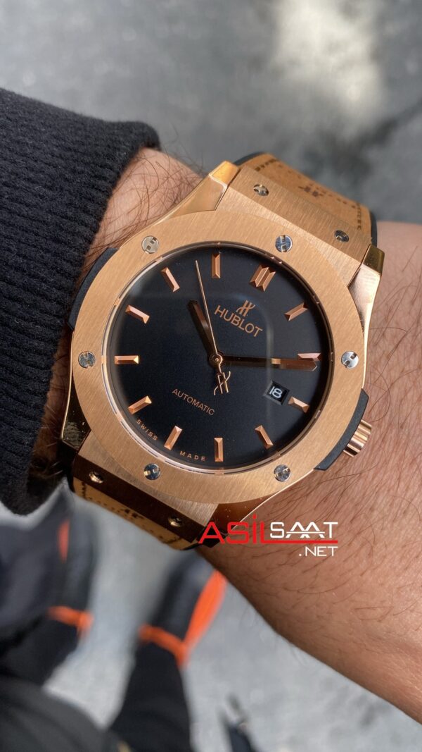 Hublot Vendome Classic Fushion Rose Kahverengi HBV018