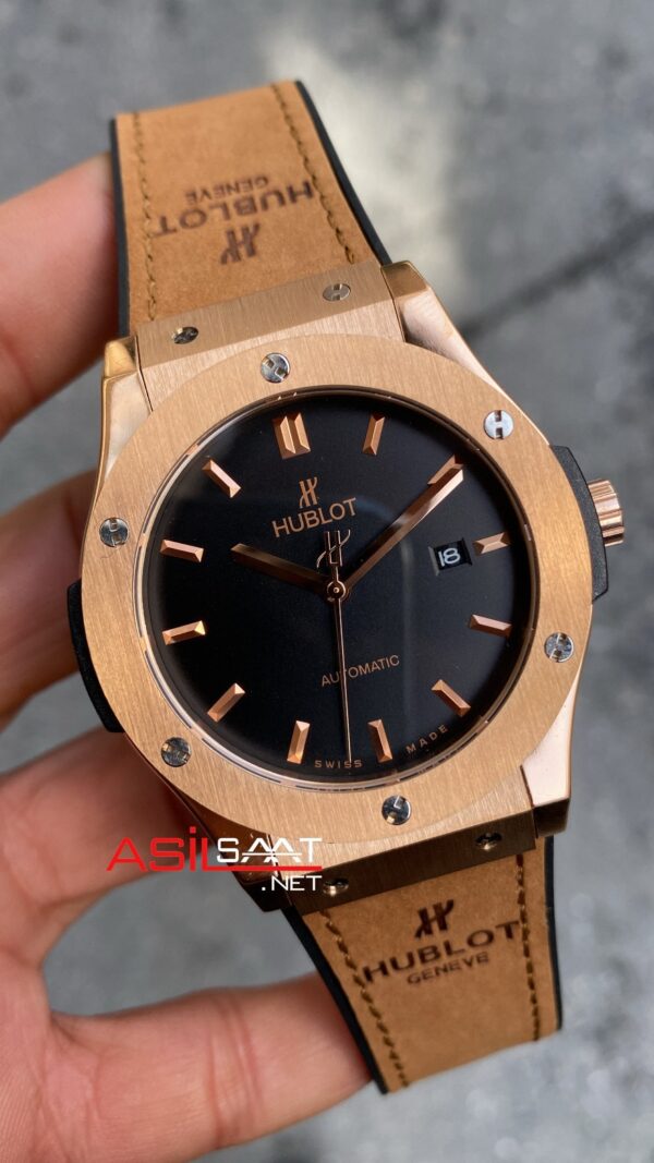 Hublot Vendome Classic Fushion Rose Kahverengi HBV018