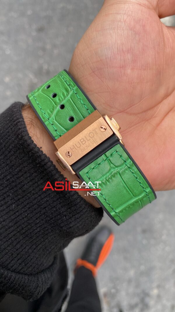 Hublot Vendome Rose Yeşil Kadran HBV022