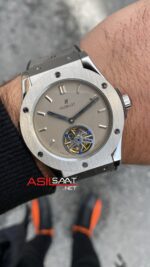 Hublot Vendome Tourbillon Classic Fushion Grey 41 mm Replika Saat HBV032