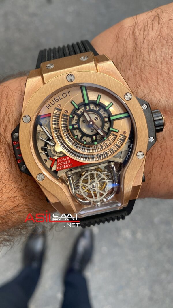Hublot MP 09 Tourbillon Bi Axis Rose 52 mm HBAX002