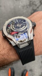 Hublot MP 09 Tourbillon Bi Axis Silver HBAX001