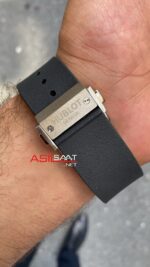 Hublot Orlinski Classic Fushion Siyah Kadran Gümüş Kasa Replika Saat HBOV001