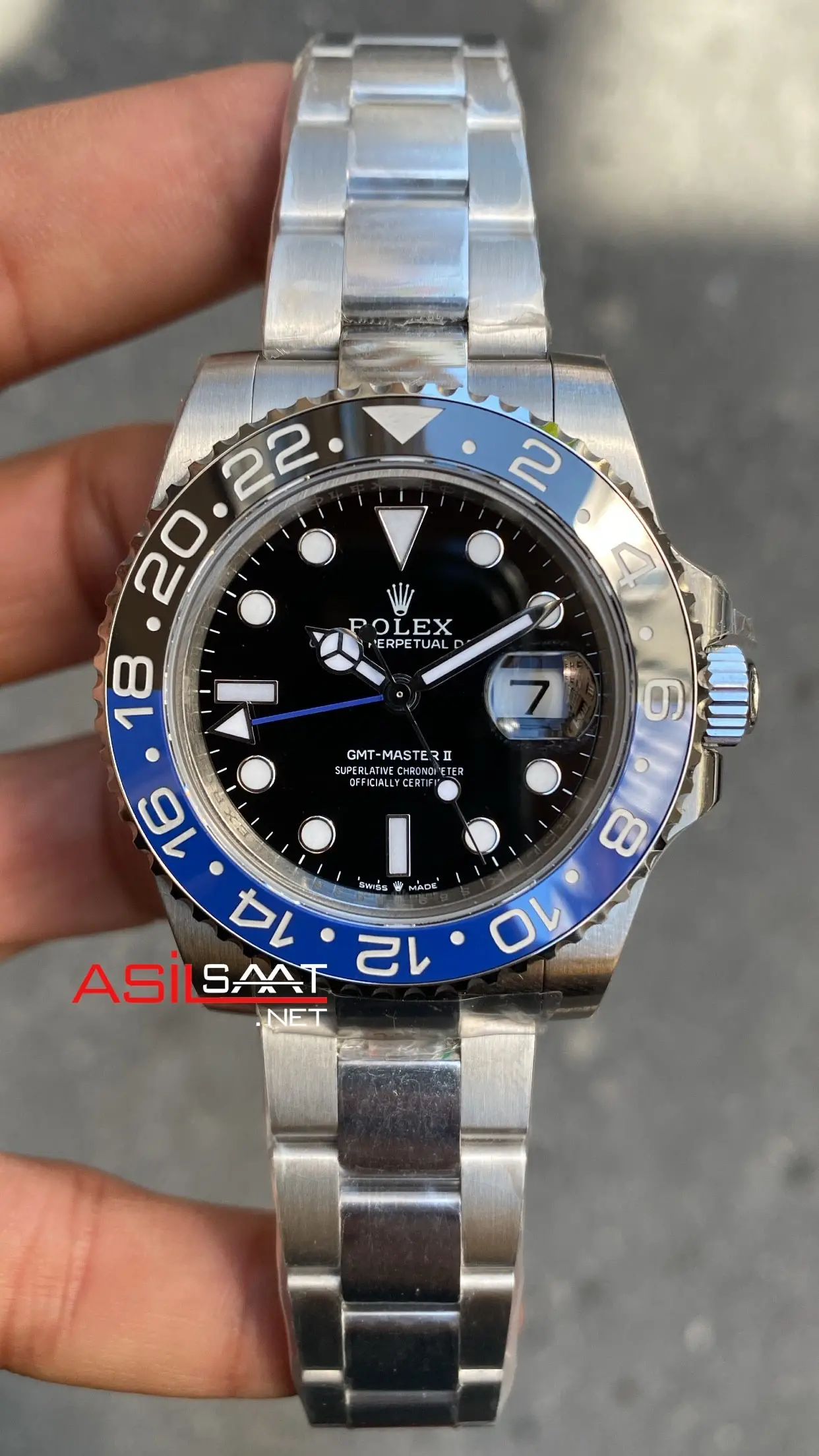 Rolex Batman Gmt Master II 116710 BLNR Oyster 3285 Super Klon Eta