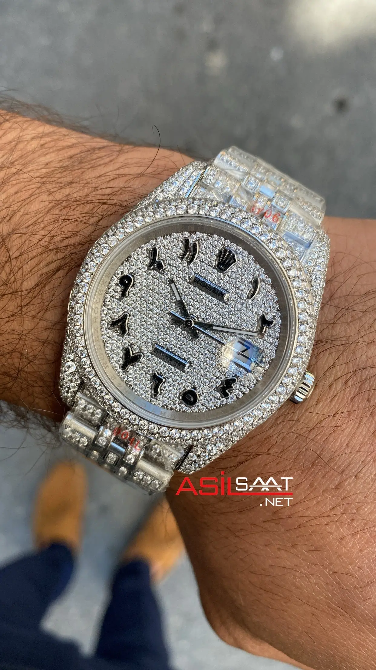 Rolex datejust arabic hotsell