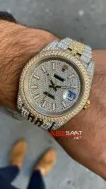 Rolex Datejust Diamond 126334 Jubilee 41 mm 3235 Super Klon Eta Saat