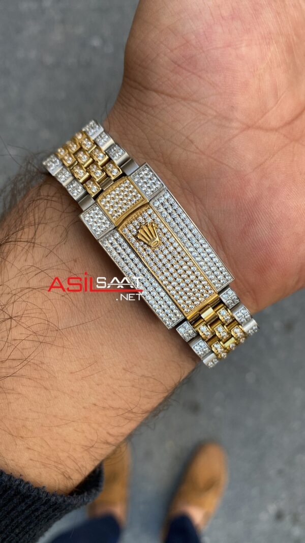 Rolex Datejust Diamond 126334 Jubilee 41 mm 3235 Super Klon Eta Saat