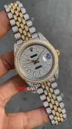 Rolex Datejust Diamond 126334 Jubilee 41 mm 3235 Super Klon Eta Saat