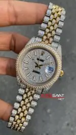 Rolex Datejust Diamond 126334 Jubilee 41 mm 3235 Super Klon Eta Saat