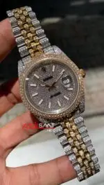 Rolex Datejust Diamond 126334 Jubilee 41 mm 3235 Super Klon Eta Saat