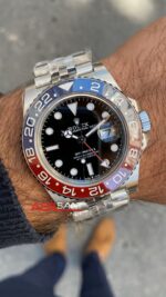 Rolex Gmt Master II Pepsi 126710BLNR Jubilee 3285 Super Klon Swiss Eta