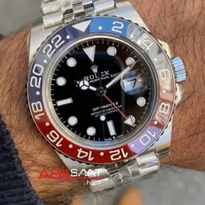 Rolex Gmt Master II Pepsi 126710BLNR Jubilee 3285 Super Klon Swiss Eta