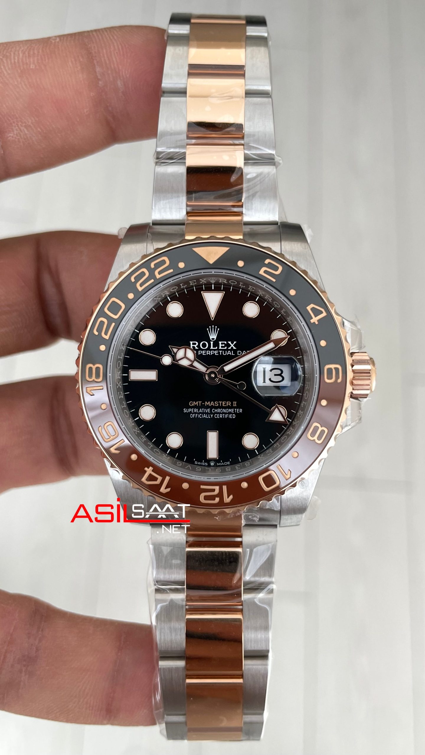 Rolex Root Beer Gmt Master II 126711CHNR Oyster DD3285 V3 Super Klon Swiss ETA Saat AR Factory Rolex Root Beer Gmt Master II 126711CHNR Oyster DD3285 V3 Super Klon Swiss ETA Saat AR Factory