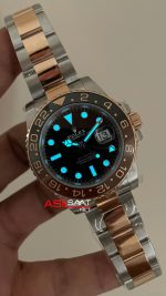 Rolex Root Beer Gmt Master II 126711CHNR Oyster DD3285 V3 Super Klon Swiss ETA Saat AR Factory