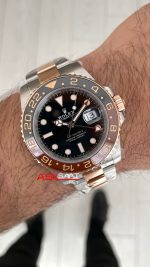 Rolex Root Beer Gmt Master II 126711CHNR Oyster DD3285 V3 Super Klon Swiss ETA Saat AR Factory