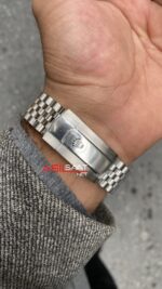 Rolex Sky Dweller Jubilee Beyaz Kadran 42 mm 326934 White Silver Replika Saat ROLSKY022