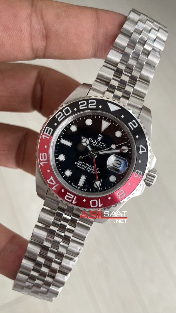 Rolex Coke Gmt Master II 16710 Jubilee 40mm Replika Saat