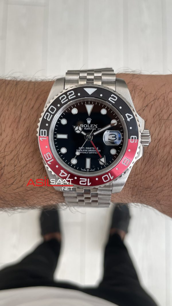 Rolex Coke Gmt Master II 16710 Jubilee 40mm Replika Saat