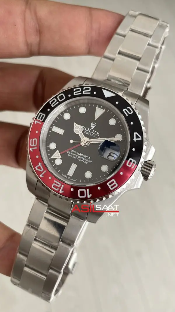 Rolex Coke Gmt Master II 16710 Oyster 40mm Replika Saat