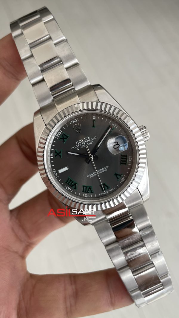 Rolex Datejust Wimbledon 126334 Oyster 41mm Replika Saat
