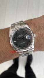 Rolex Datejust Wimbledon 126334 Oyster 41mm Replika Saat