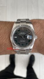 Rolex Datejust Wimbledon 126334 Oyster 41mm Replika Saat