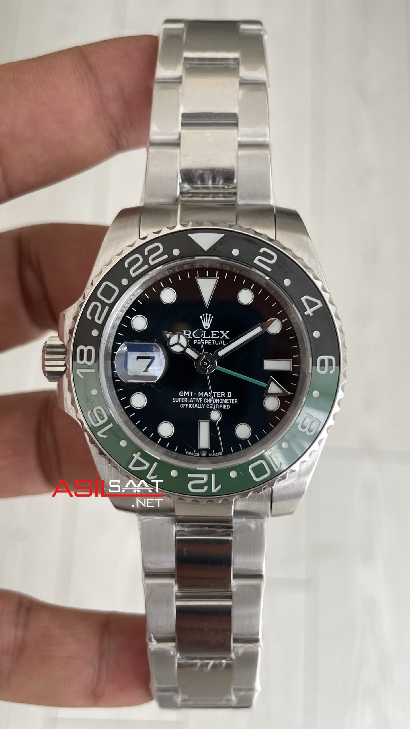 Rolex Sprite Gmt Master II 126720VTNR Oyster 40mm Replika Saat Rolex Sprite Gmt Master II 126720VTNR Oyster 40mm Replika Saat