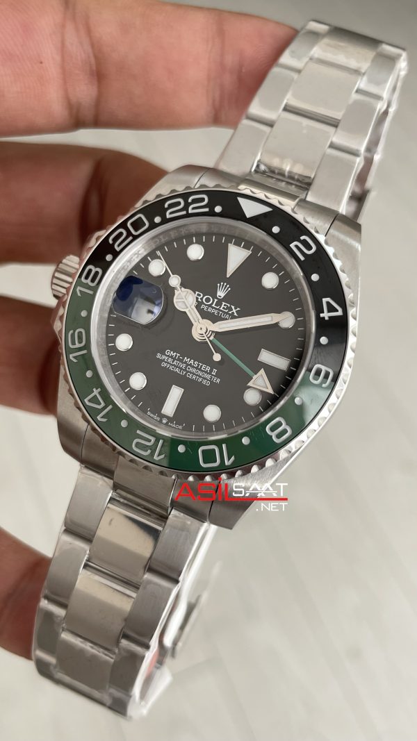Rolex Sprite Gmt Master II 126720VTNR Oyster 40mm Replika Saat Rolex Sprite Gmt Master II 126720VTNR Oyster 40mm Replika Saat