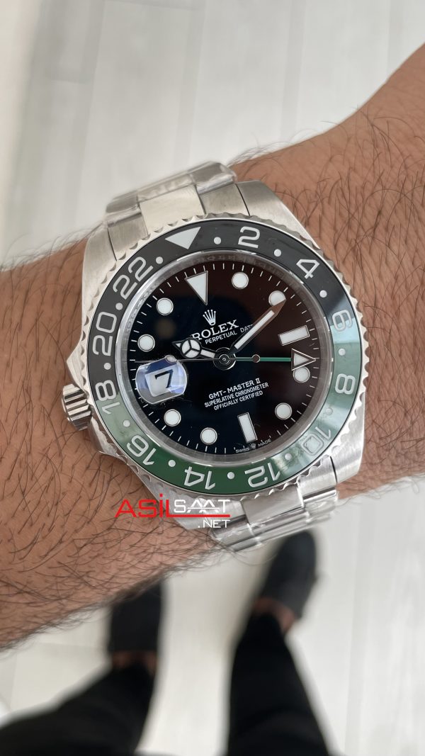 Rolex Sprite Gmt Master II 126720VTNR Oyster 40mm Replika Saat Rolex Sprite Gmt Master II 126720VTNR Oyster 40mm Replika Saat