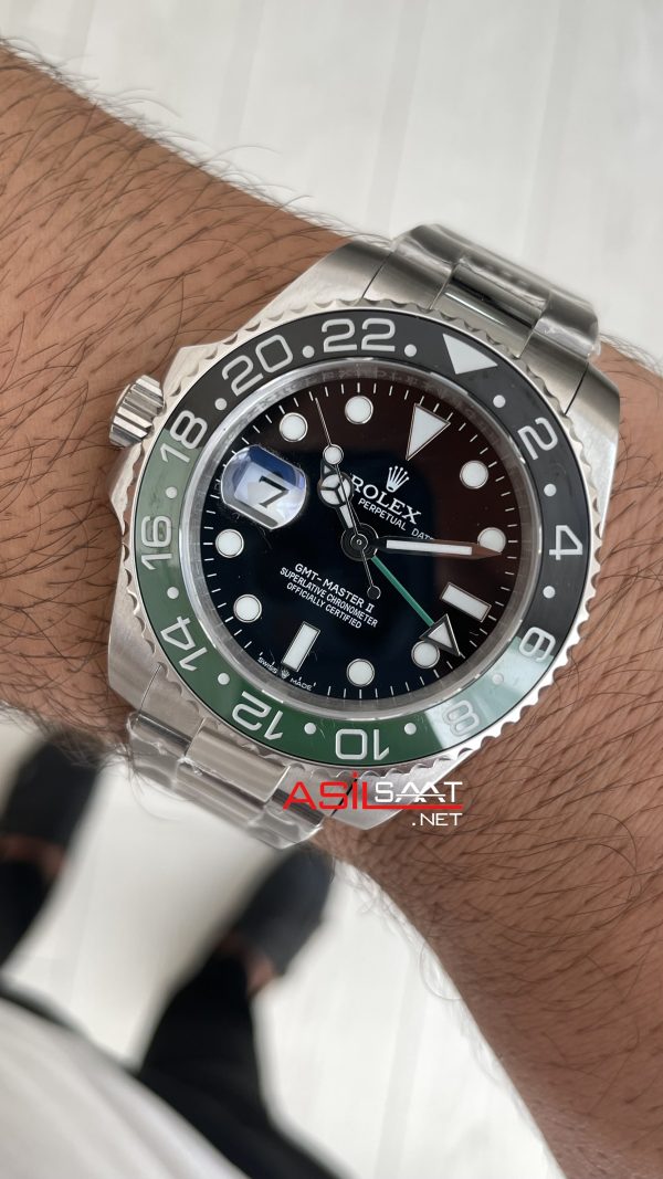 Rolex Sprite Gmt Master II 126720VTNR Oyster 40mm Replika Saat Rolex Sprite Gmt Master II 126720VTNR Oyster 40mm Replika Saat
