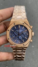 Audemars Piguet Royal Oak Chorongraph Mavi Kadran 26240OR Replika Saat
