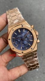 Audemars Piguet Royal Oak Chorongraph Mavi Kadran 26240OR Replika Saat