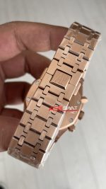 Audemars Piguet Royal Oak Chronograph 26240OR Siyah Kadran Rose Replika Saat