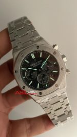 Audemars Piguet Royal Oak Chronograph 26240ST Siyah Kadran 41 mm Silver Replika Saat