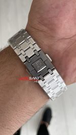 Audemars Piguet Royal Oak Chronograph 26240ST Siyah Kadran 41 mm Silver Replika Saat