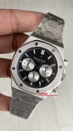 Audemars Piguet Royal Oak Chronograph 26331ST Siyah Kadran 41mm Silver Replika Saat